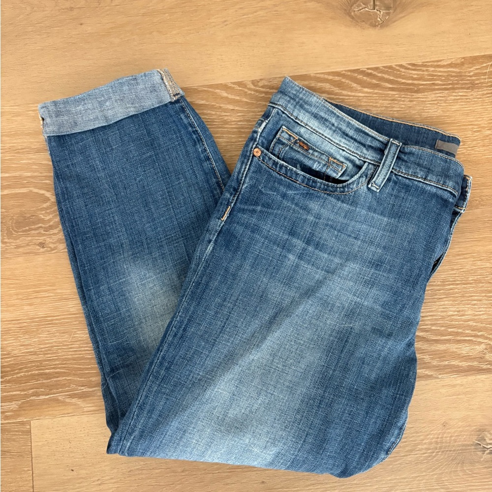 Joe's Jeans Women's socialite kicker Jeans in Medium Blue Wash size 32